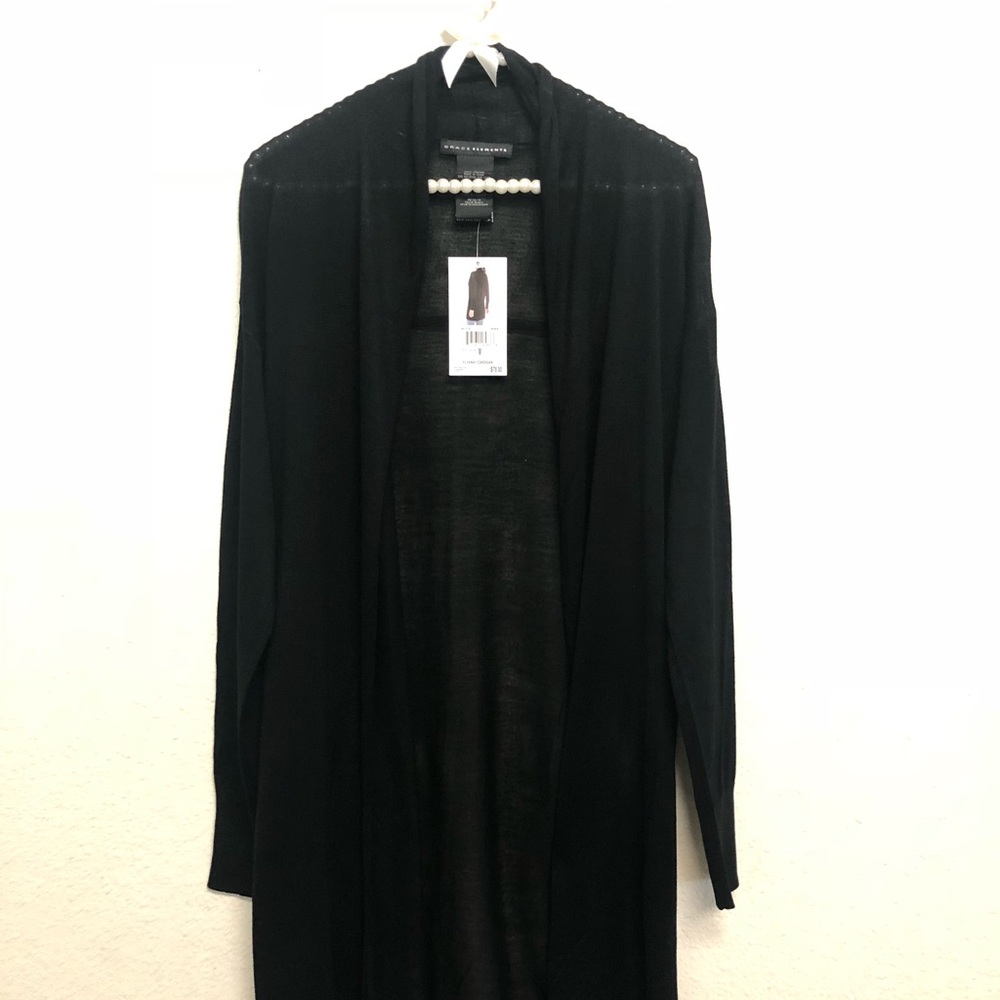 NWT Grace Elements Flyaway Cardigan